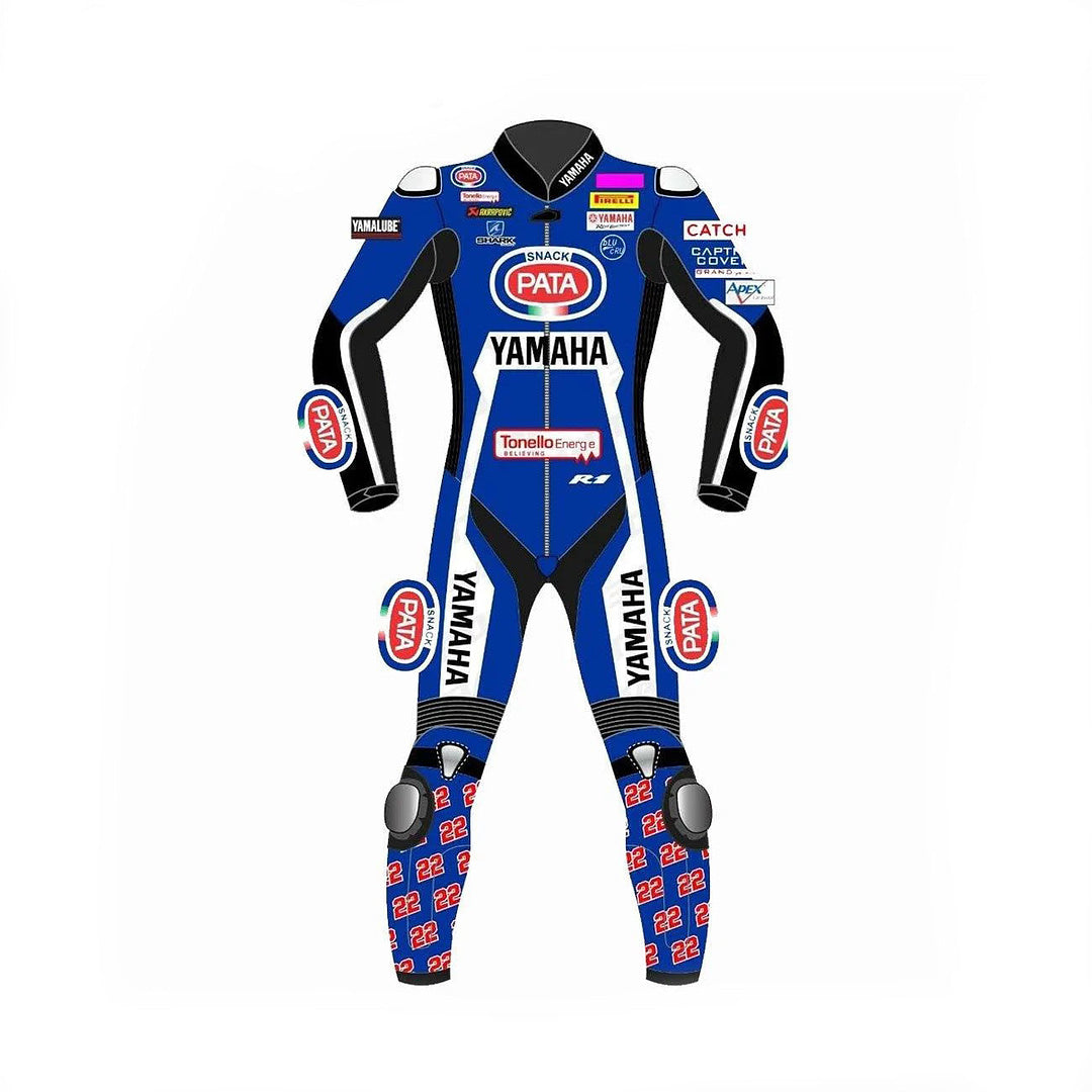 Yamaha PATA 2019 MotoGP Racing Motorbike Leather Suitt